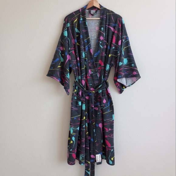 Highway Robery Pitter Splatter Robe OS - Picture 12 of 12